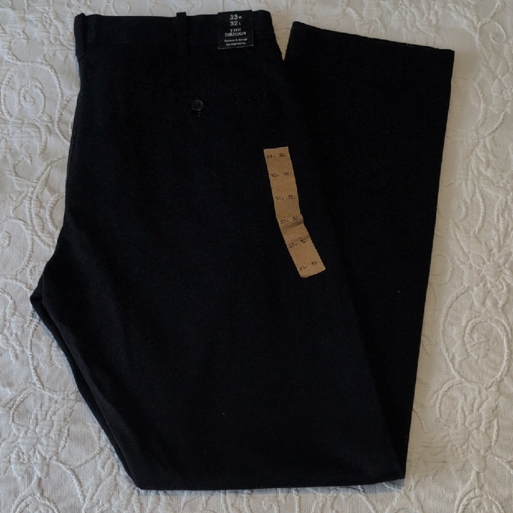 Navy J.Crew Men's "The Driggs" tailored Pants